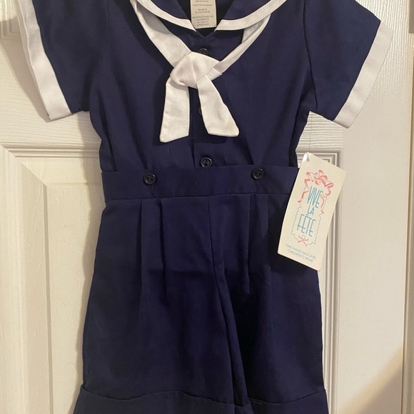 NWT Vive‎ le Fete Sailor Outfit - Picture 2 of 7
